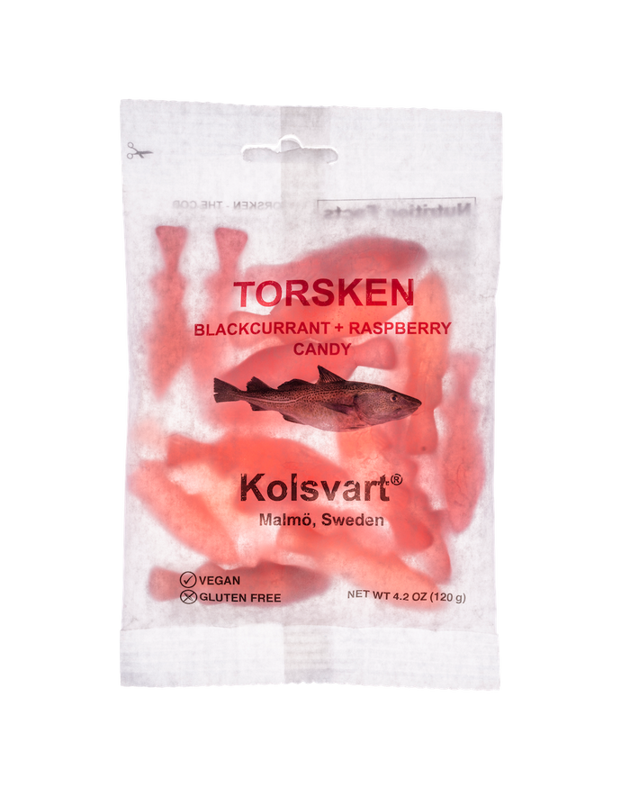 Swedish Fish - Raspberry and Blackcurrant