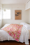 Swiss Fields Carnation Blanket