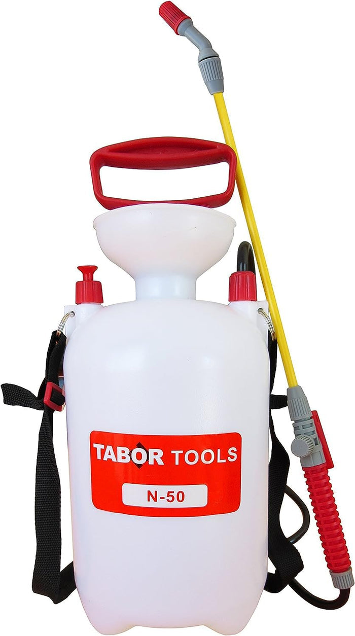 TABOR TOOLS N-50 1.3-Gallon Pump Sprayer with Shoulder Strap