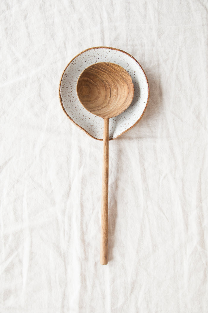 Teak Serving Spoon