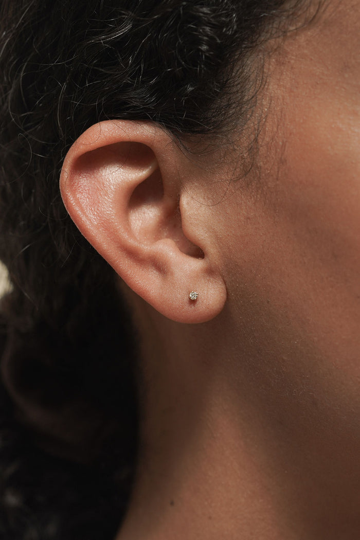 Teeny Studs - Diamond