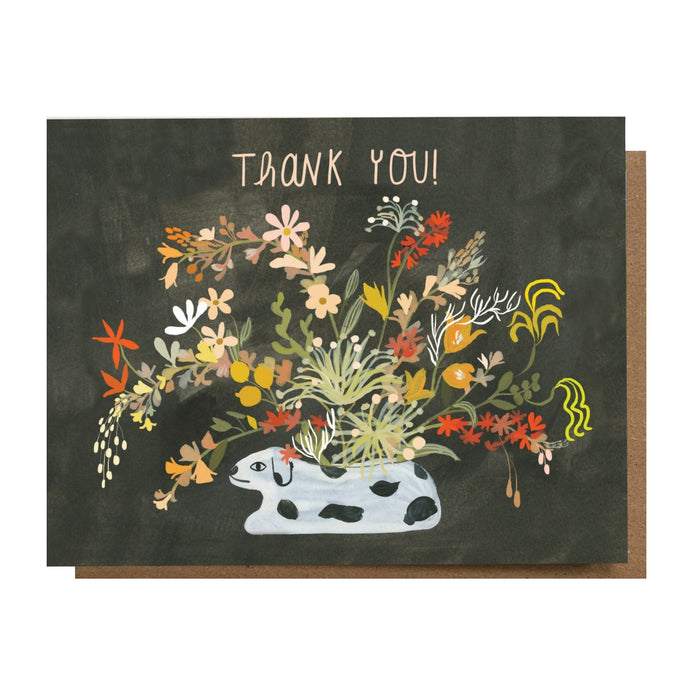 Thank You Dalmatian Greeting Card