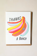 Thanks A Bunch Greeting Card