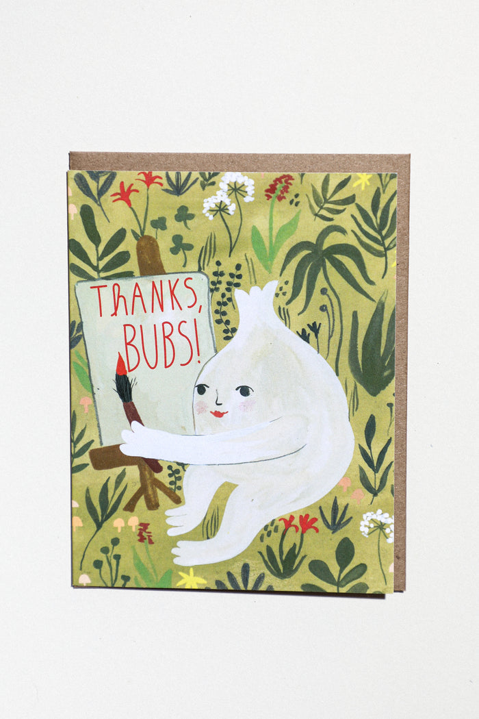 Thanks Bubs Greeting Card