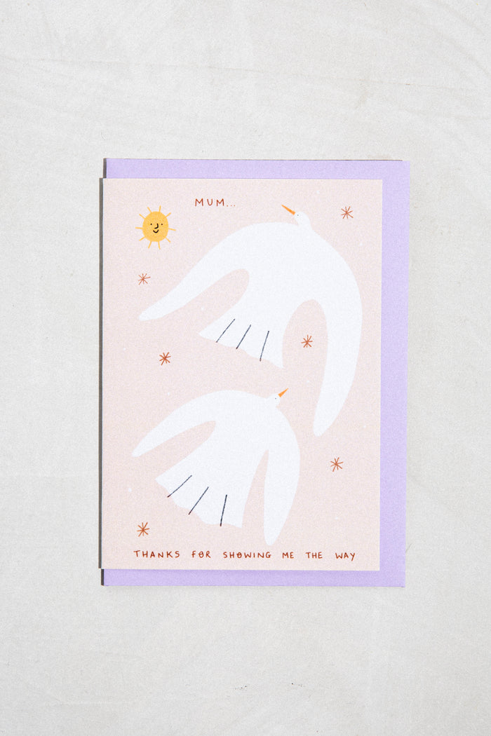 Thanks Mum Greeting Card