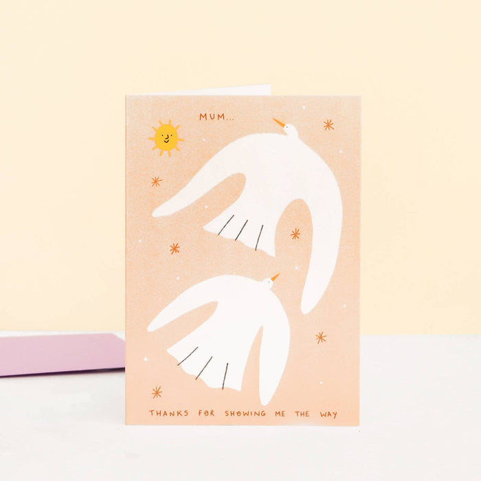 Thanks Mum Greeting Card
