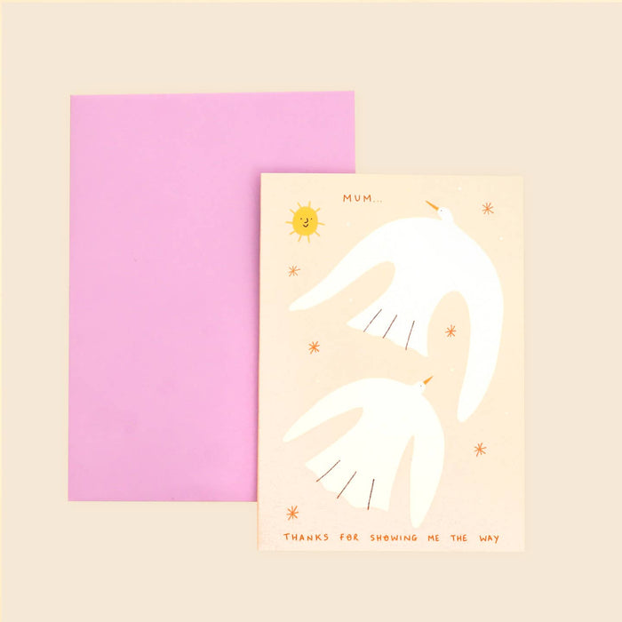 Thanks Mum Greeting Card