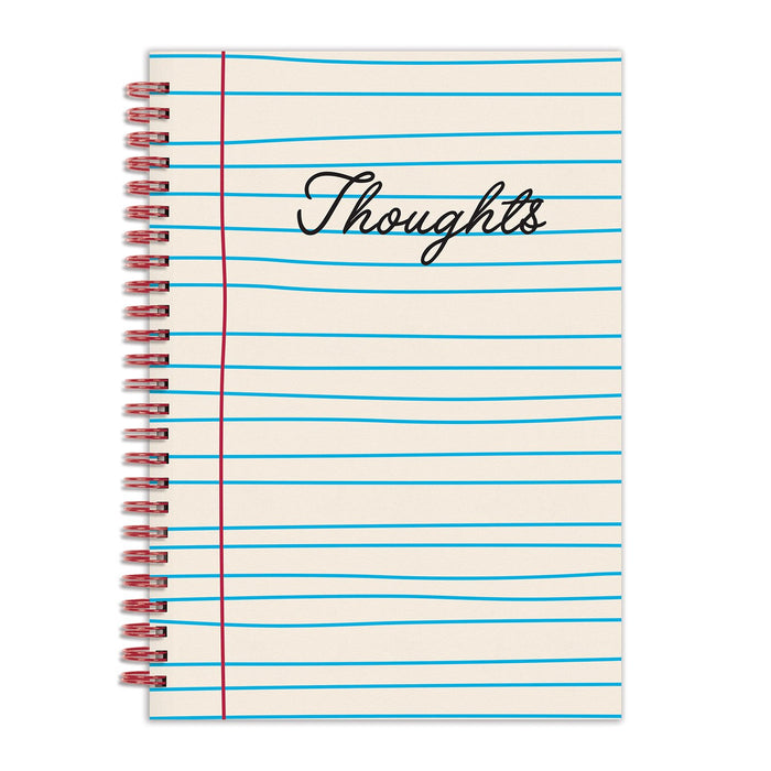 Thoughts 6 x 8" Wire-O Journal Journals and Notebooks Galison
