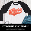 Tigers Everything Spirit Bundle | SVG DXF EPS PNG Cut Files