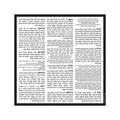 Waterdale Collection lucite Vase Bencher Card with Hebrew text, Jewish blessing card for table settings