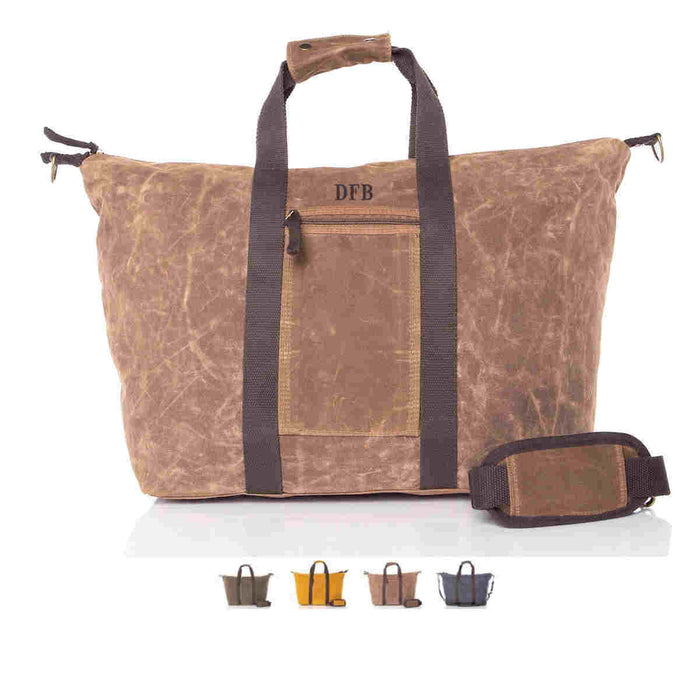 Waxed Canvas Voyager Weekender