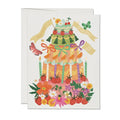 Whimsical Cake Greeting Card