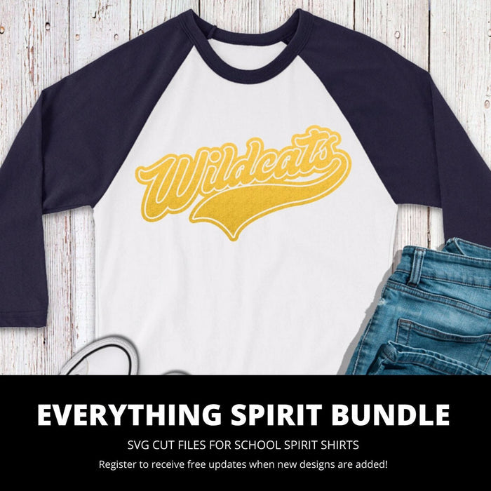 Wildcats Everything Spirit Bundle | SVG DXF EPS PNG Cut Files