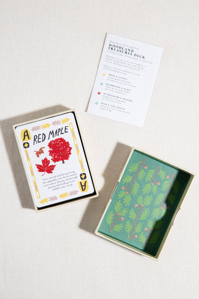 Woodland Treasures Playing Cards