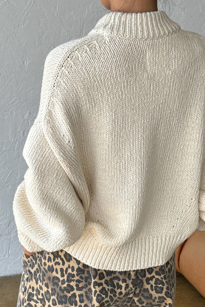 Zoe Cotton Sweater
